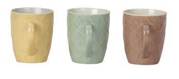 Mug in pastel colors h=10,2cm d=8,8cm