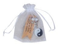 Engel m. YIN YANG-Anhänger als