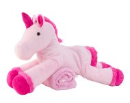 Einhorn rosa/pink l=63cm mit Decke