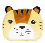 Plush cushion tiger h=33cm b=38cm