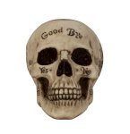 Totenkopf "Good Bye" h=12,5cm