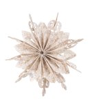 Filz-Stern 26x26cm beige zum Hängen