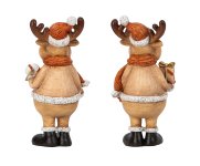 Weihnachtselche stehend mit Geschenk &