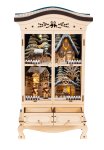 Winter-Holzdeko Kleiderschrank h=38cm