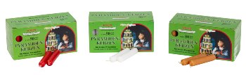 KNOX pyramid candles h=7cm d=1,4cm