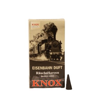 KNOX incencse cones "railway fragrance",