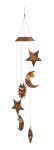 Solar wind chime sun, moon and stars