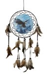 Dreamcatcher with sea eagle design