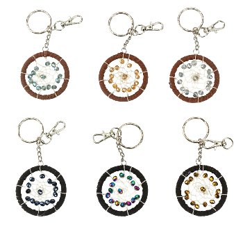 Dreamcatcher key chain h=11cm d=5cm