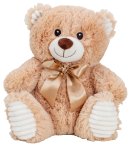 Bear beige sitting h=27cm