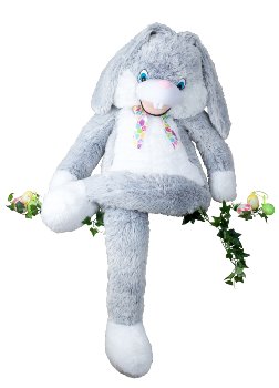 Plush rabbit XXL h=150cm