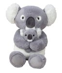 Koala bear sitting with Koalababy in