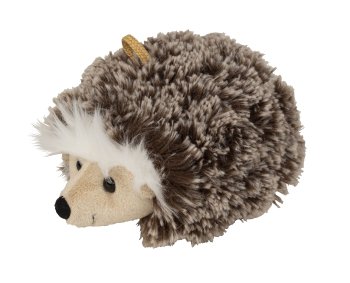 Plüsch-Igel braun zum Hängen l=17cm