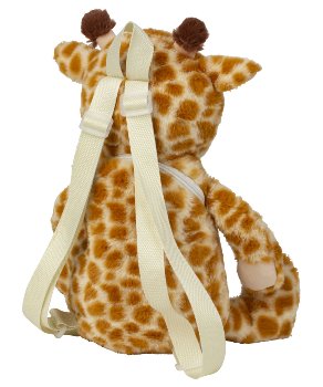 Backpack Giraffe with nice eyes h=44cm