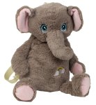 Backpack Elephant with nice eyes h=42cm