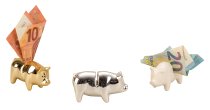 money pig in display h=4,5cm w=7,5cm