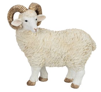 Goat standing h=20cm w=21cm