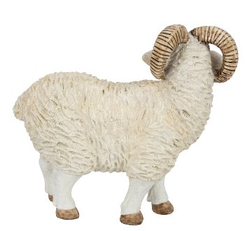 Goat standing  h=20cm w=21cm