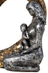 Heart-Sculpture with mother & child