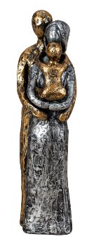 Skulptur-Familie "Vater, Mutter und