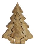 Wooden tree set for standing h=25cm