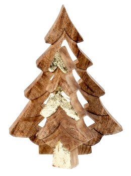 Wooden tree set for standing h=25cm