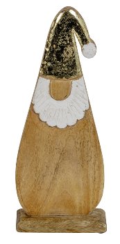 Wooden santa for standing h=32cm
