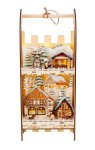 Winter-Holzdeko Schlitten h=45cm