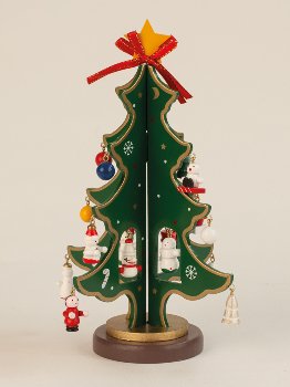 X-mas Tree wooden only green color