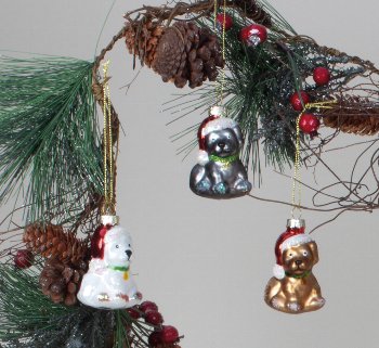 Xmas tree hanger "Xmas dog" Set