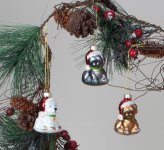 Xmas tree hanger "Xmas dog" Set