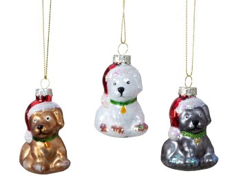 Xmas tree hanger "Xmas dog" Set