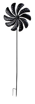 Metal-spinner (dual) as yard stake