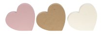 Wooden-Heart for standing with words