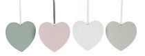Wooden-Heart for hanging with words