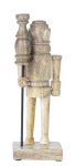 Holz-Nussknacker stehend braun h=29cm