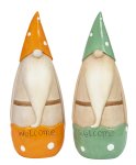 Schlafmützenwichtel in türkis & orange