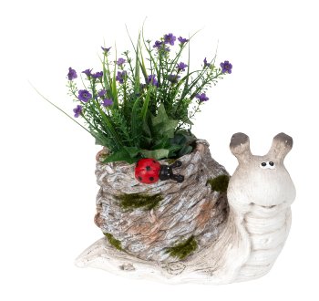 Planting decoration slug h=20cm w=28cm