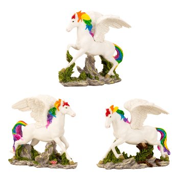 pegasus standing h=12,7cm b=6,5cm asst.