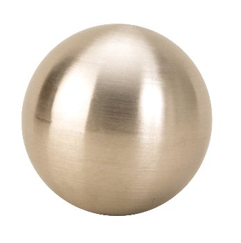 Stainless steel balls silver matt d=6cm