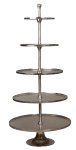 Cake stand 5 tier h=170cm (plate