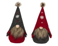 Felt sleeping gnome for standing h=28cm