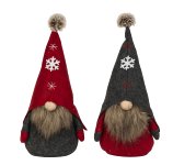 Felt sleeping gnome for standing h=36cm