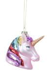 Xmas tree hanger "Unicorn" Set of 2 pcs,