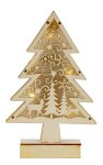 Wooden Xmas tree for standing with