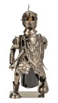 wine bottle holder "knight"