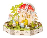 Spring wooden decoration h=18cm w=22cm