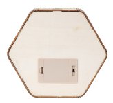 Frühlings-Holzdeko h=18cm b=22cm mit LED