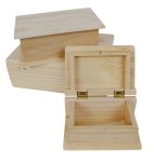 3er-Set Bücher Boxen h=5+6,3+7,2cm