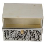 Mini shelf with 1 drawer h=13,5cm w=20cm